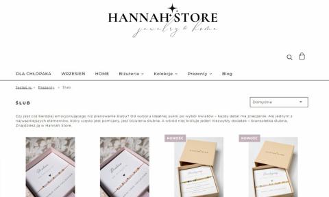 Bransoletki ślubne - Sklep Hannah Store Życie Pabianic