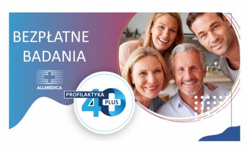 Badania 40+ Allmedica Życie Pabianic