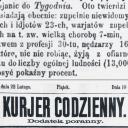 Wyniki liczenia pabianickich "nierobów" wydrukowano w "Kurierze Codziennym" z 22 lutego 1889 roku