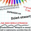 Szkoła zaprasza na dzień otwarty