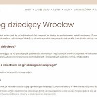 Ginekolog dziecięcy Wrocław Życie Pabianic