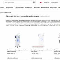 Maszyny do oczyszczania wodorowego - Hurtownia kosmetyczna Beauty Direct Życie Pabianic