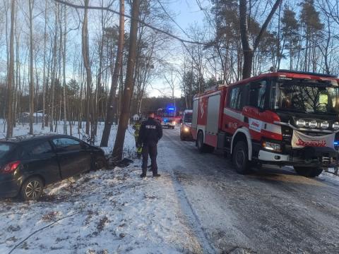 Niebezpieczne zdarzenia na drogach powiatu pabianickiego 