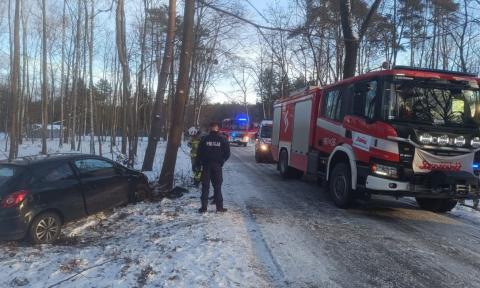 Niebezpieczne zdarzenia na drogach powiatu pabianickiego 