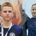 Kacper Grabarz i Maria Kisiel (UKS Korona Pabianice) są najlepszymi badmintonistami w Polsce w singlu 15-latków i 19-latek Życie Pabianic