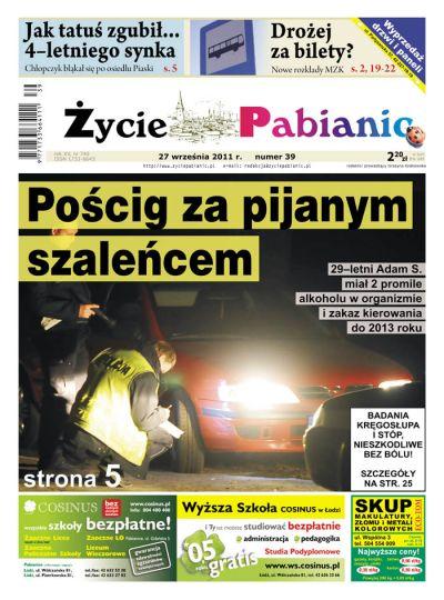 Życie Pabianic numer 39/2011