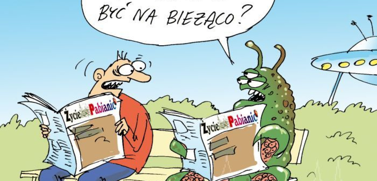 Gazeta bez wychodzenia z domu