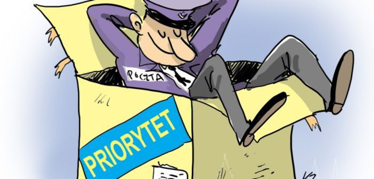 Jak paczki na pabianickiej poczcie nie udało się wysłać