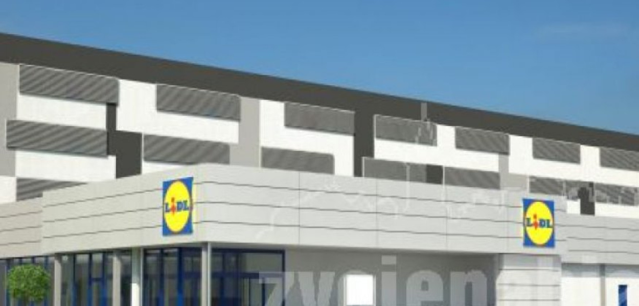 Co się dzieje na budowie Lidla?