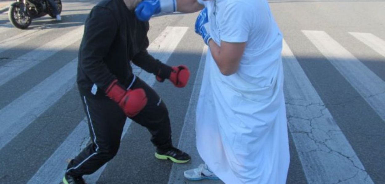 Jezus pobił szatana