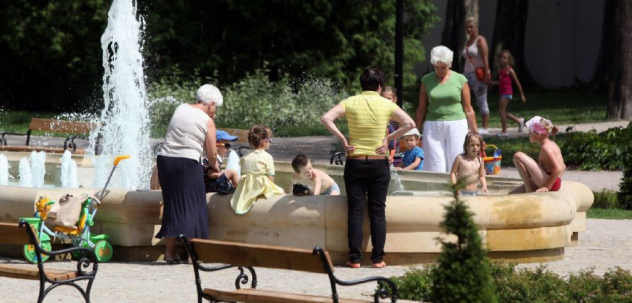 Fontanna (nie) służy do kąpieli