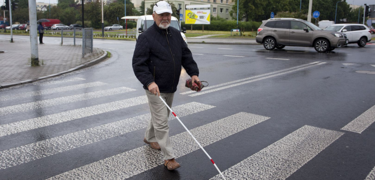 Nie widzimy niewidomych? Nasze miasto jest dla nich jak dżungla