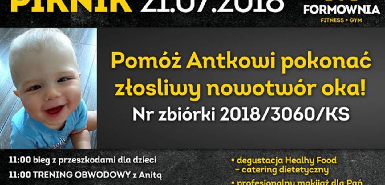 "Antek, powiedz co widzisz? Walczymy z nowotworem – siatkówczak