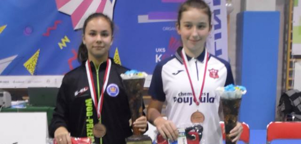 Nikola Nowińska trzecia w Polsce. Sukces badmintonistki Korony