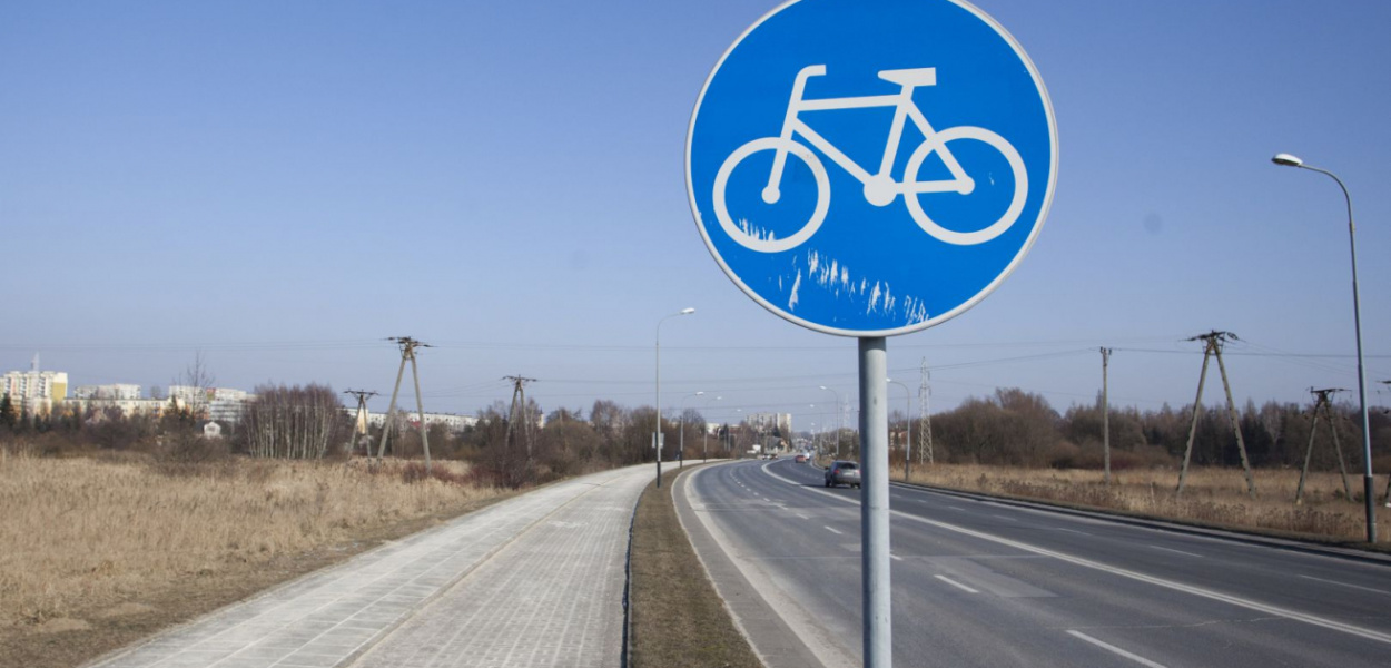 Miały być w tym mieście drogi rowerowe... I będą?