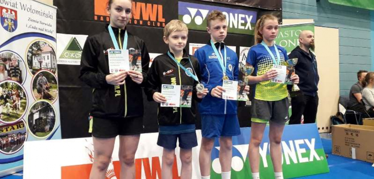 Srebrny debel z Pabianic na Grand Prix Polski. Sukces badmintonistów!