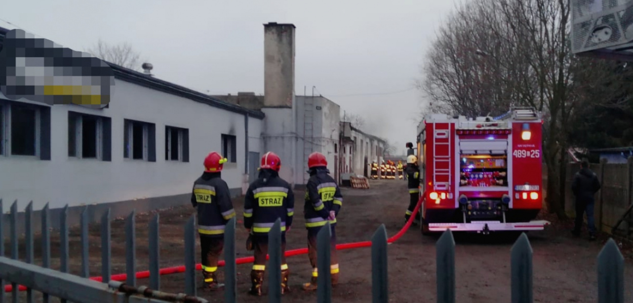  Podpalacz w konstantynowskiej siłowni. Z dymem poszedł ring bokserski i…