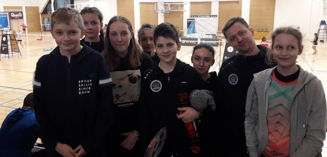 Sześć medali pod Tatrami. Świetny występ badmintonistów Korony