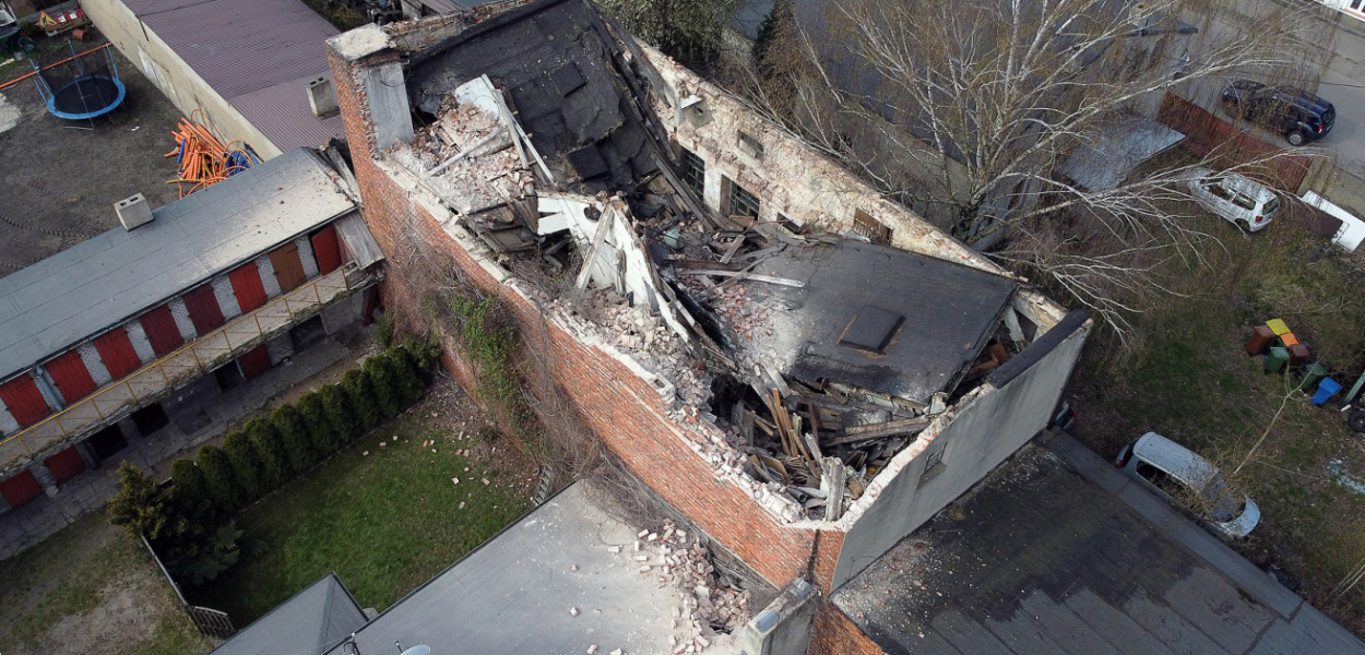  AKTUALIZACJA Katastrofa budowlana przy ul. Targowej. Budynek zawalił się…