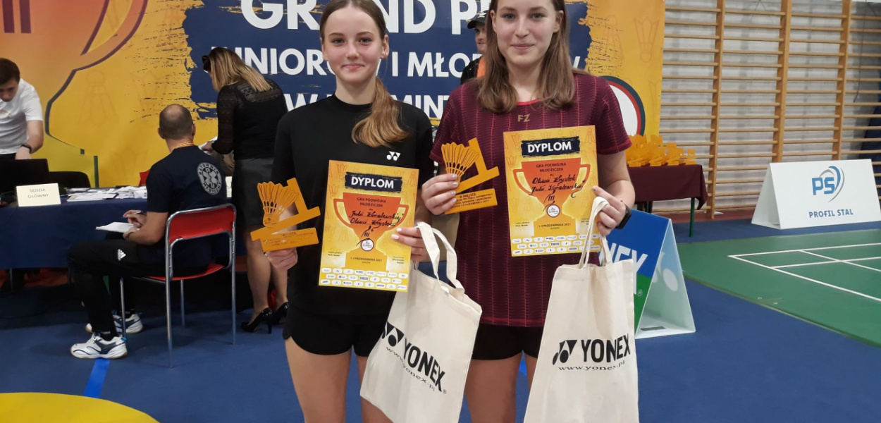 Julia Koralewska z medalem Grand Prix. Sukces badmintonistki Korony