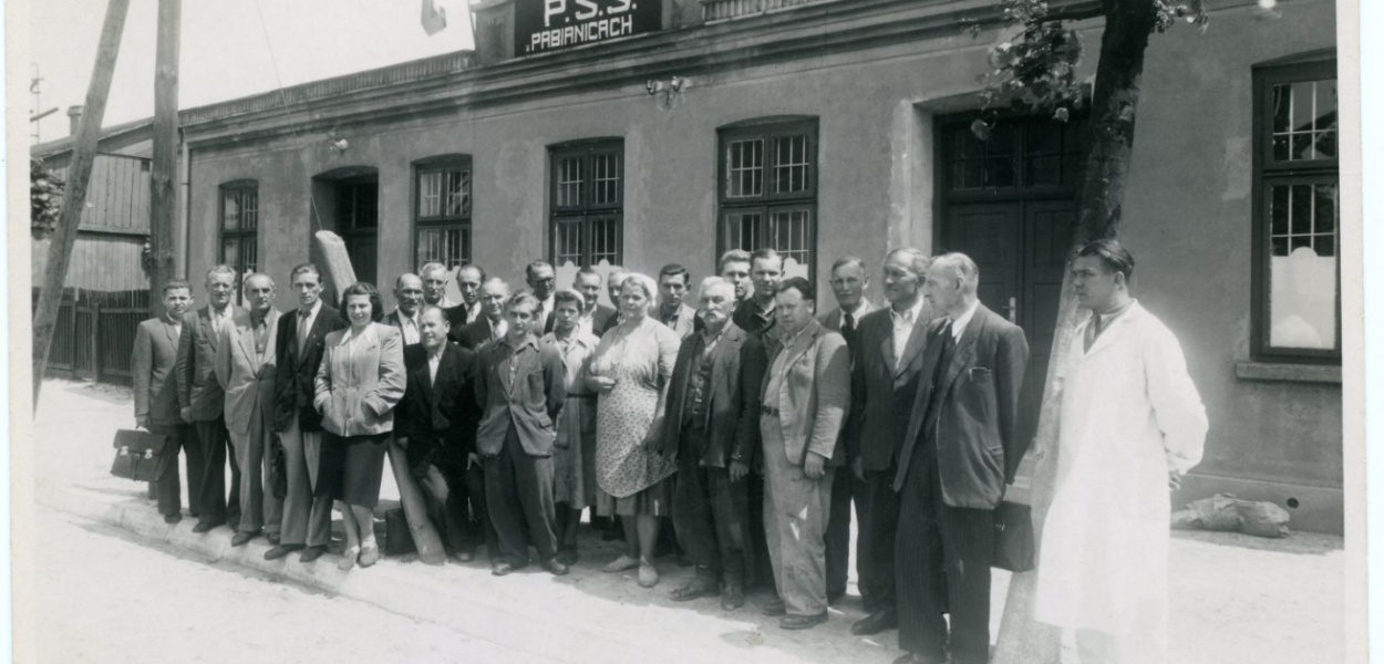  Druga wojna światowa zniszczyła dorobek  spółdzielców "Społem"…