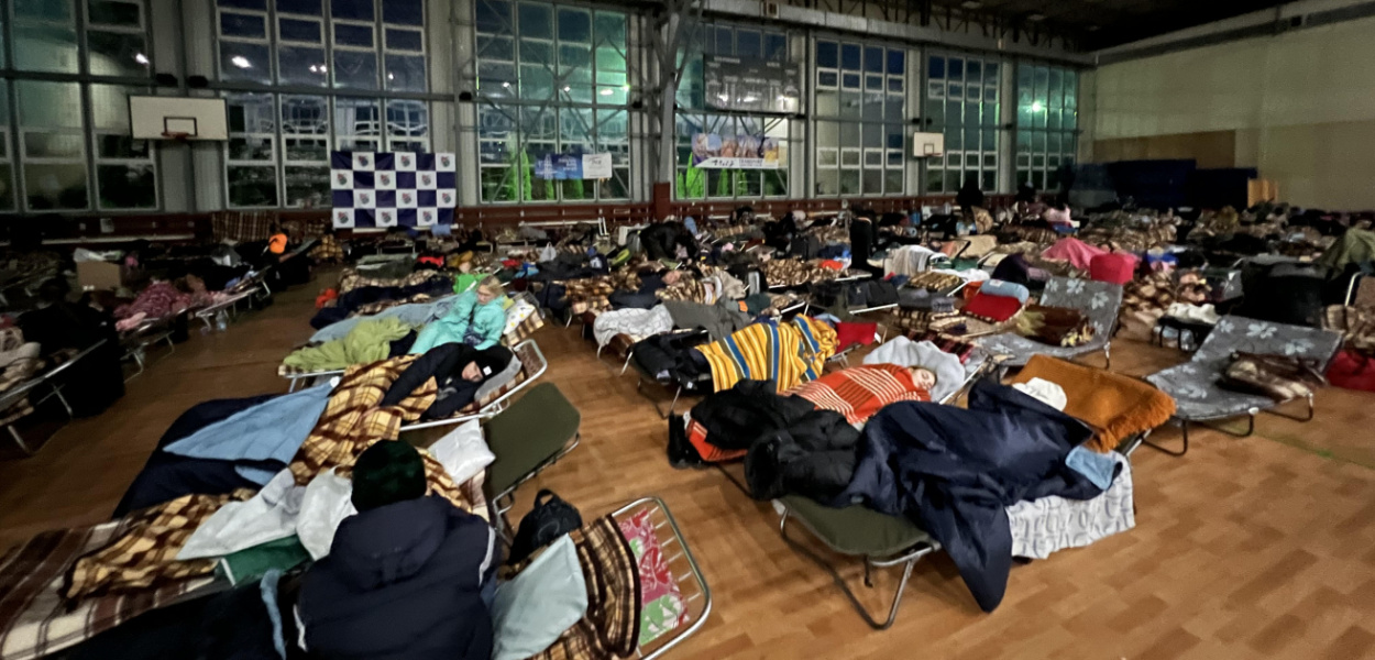 Michał Pietrzak relacjonuje wyprawę na granicę z Ukrainą