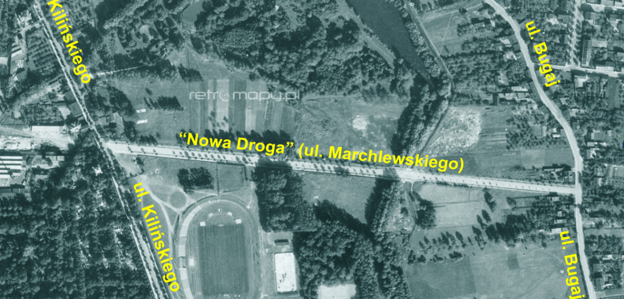 Gdy na Bugaj trzeba było... przeprawiać się brodem przez Dobrzynkę