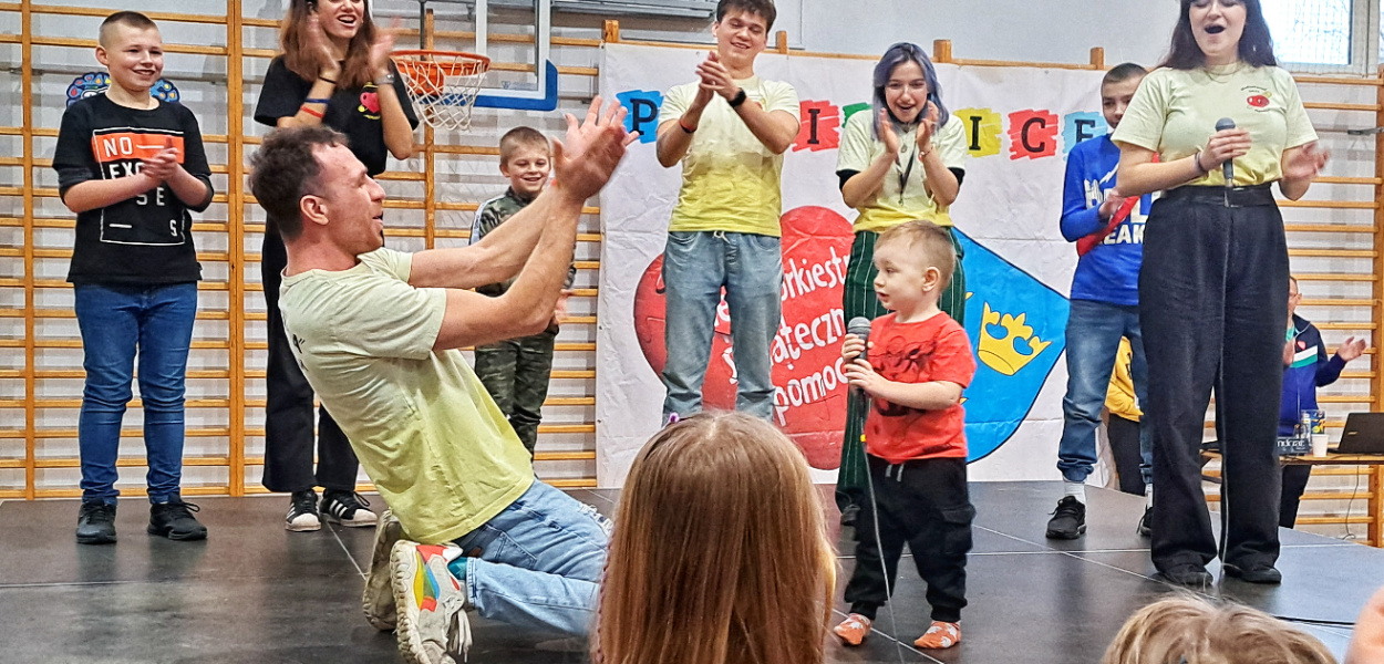  WOŚP 2023: dzieciaki przez trzy godziny bawiły się wyśmienicie w hali…