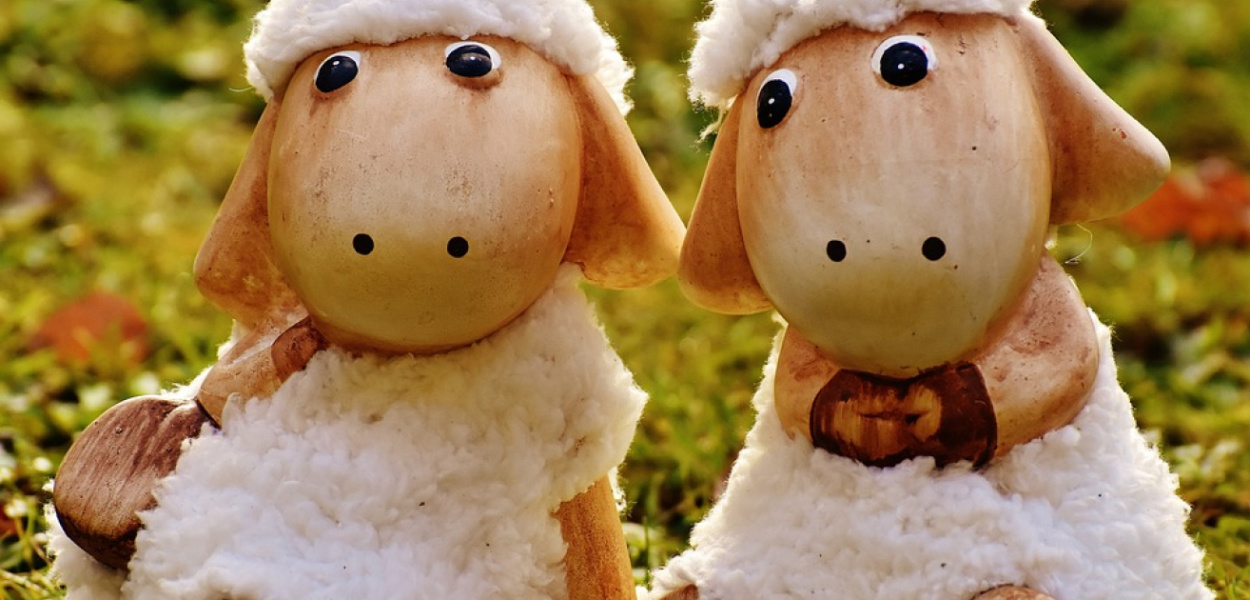 Jak zrobić wiosenną wiązankę z barankami wielkanocnymi?