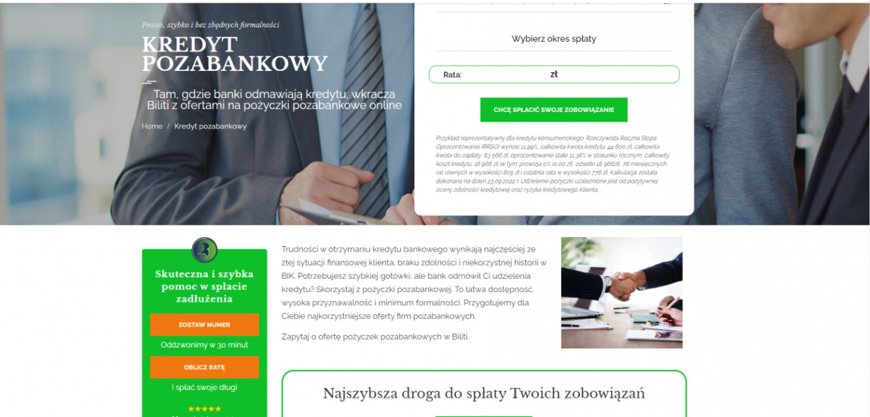 Znajdź oferty pożyczki pozabankowej