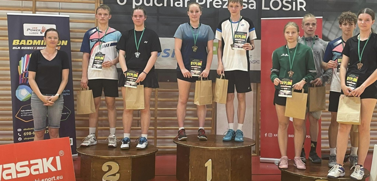  Julia Koralewska i Kamil Markus złotym mikstem w Luboniu! Udany występ…