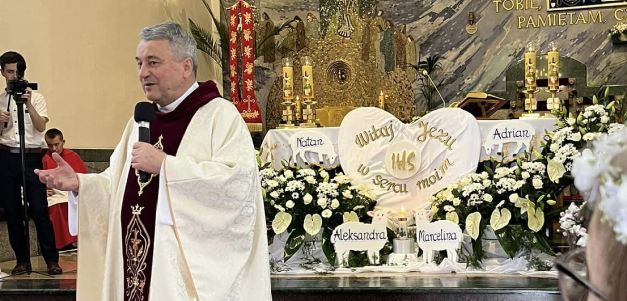 Ksiądz Stanisław Bracha, proboszcz z Ksawerowa, przeszedł na emeryturę