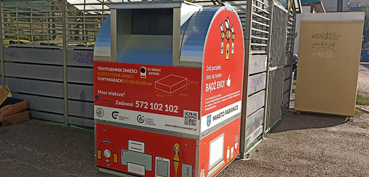 Tu wrzucisz zużyty sprzęt AGD i baterie