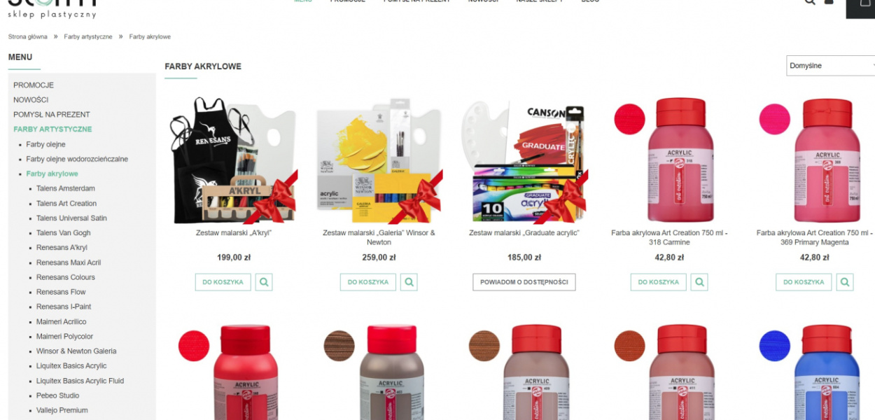 Porównanie topowych marek farb akrylowych. Które wybrać?