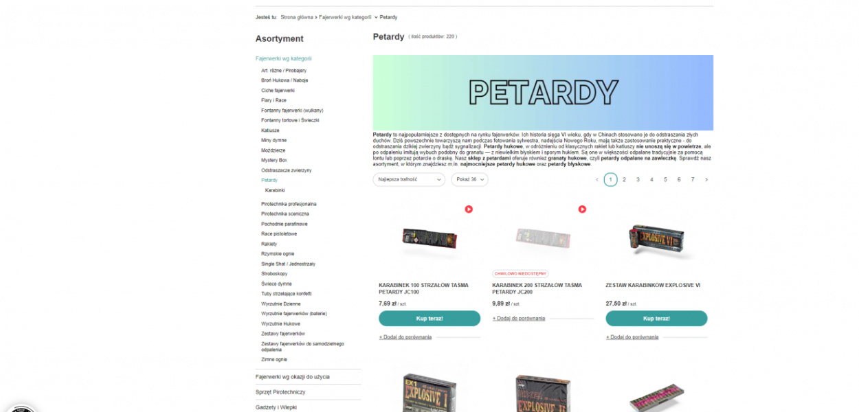 Petardy - co warto o nich wiedzieć przed zakupem?