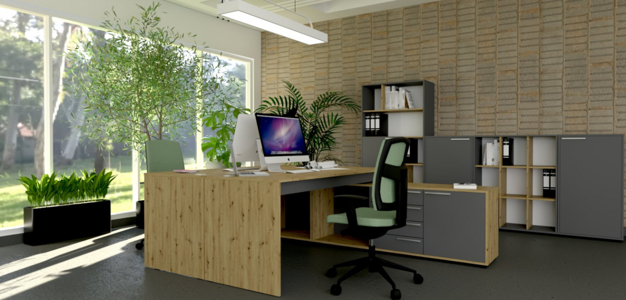Meble na wymiar Pabianice - Kompleksowe wyposażenie biura