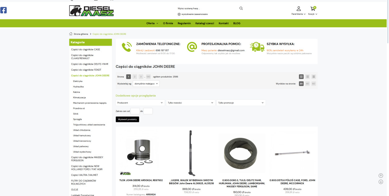 Oryginalne części John Deere vs. zamienniki