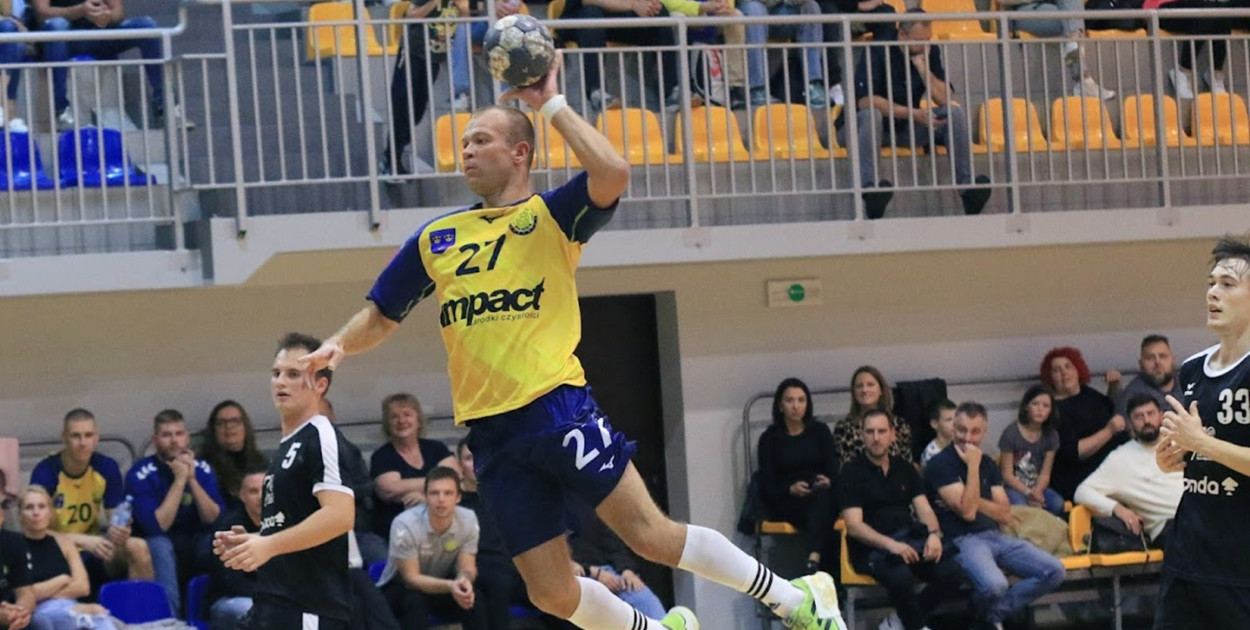 Mateusz Jurgilewicz przypieczętował wygraną piłkarzy ręcznych Pabiksu Pabianice