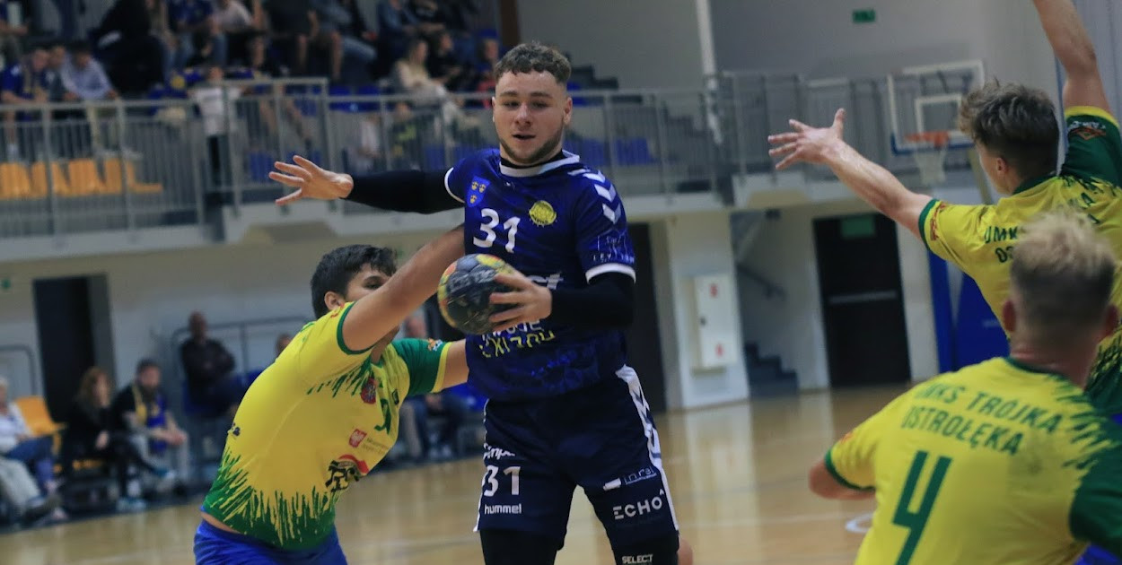 Jakub Tadysiak rzucił pięć bramek dla Pabiksu Pabianice