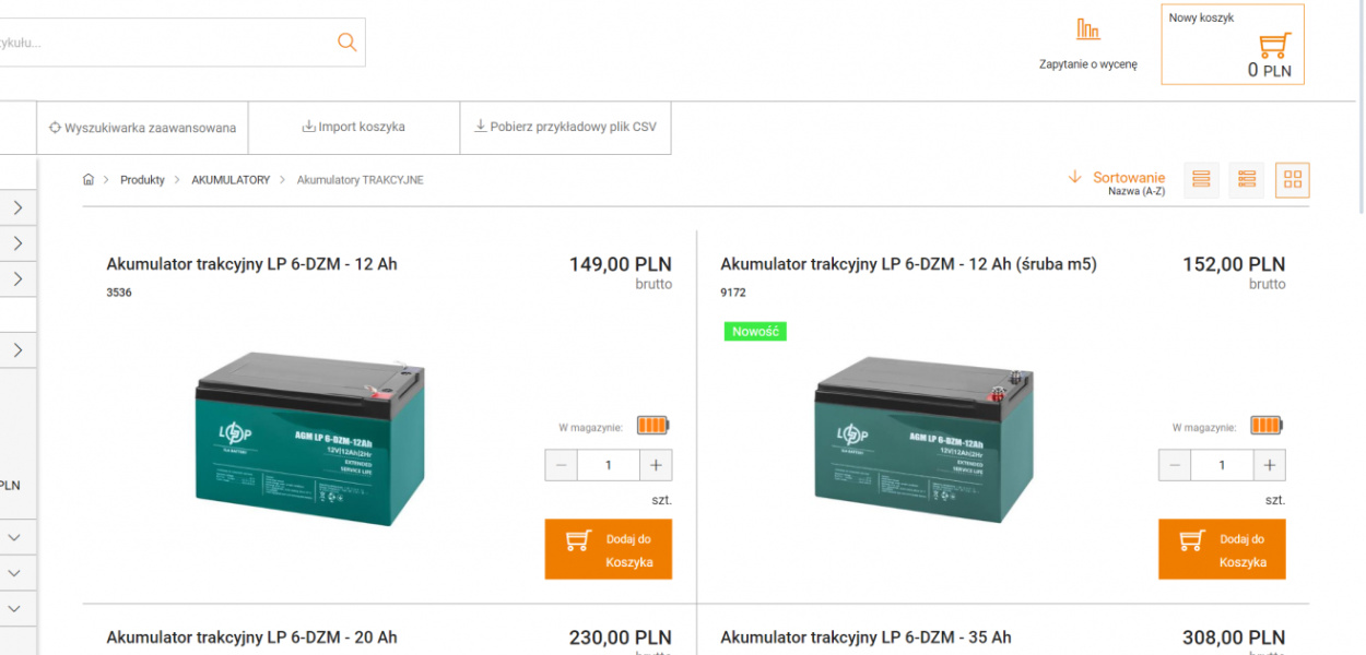 Zbiory autora