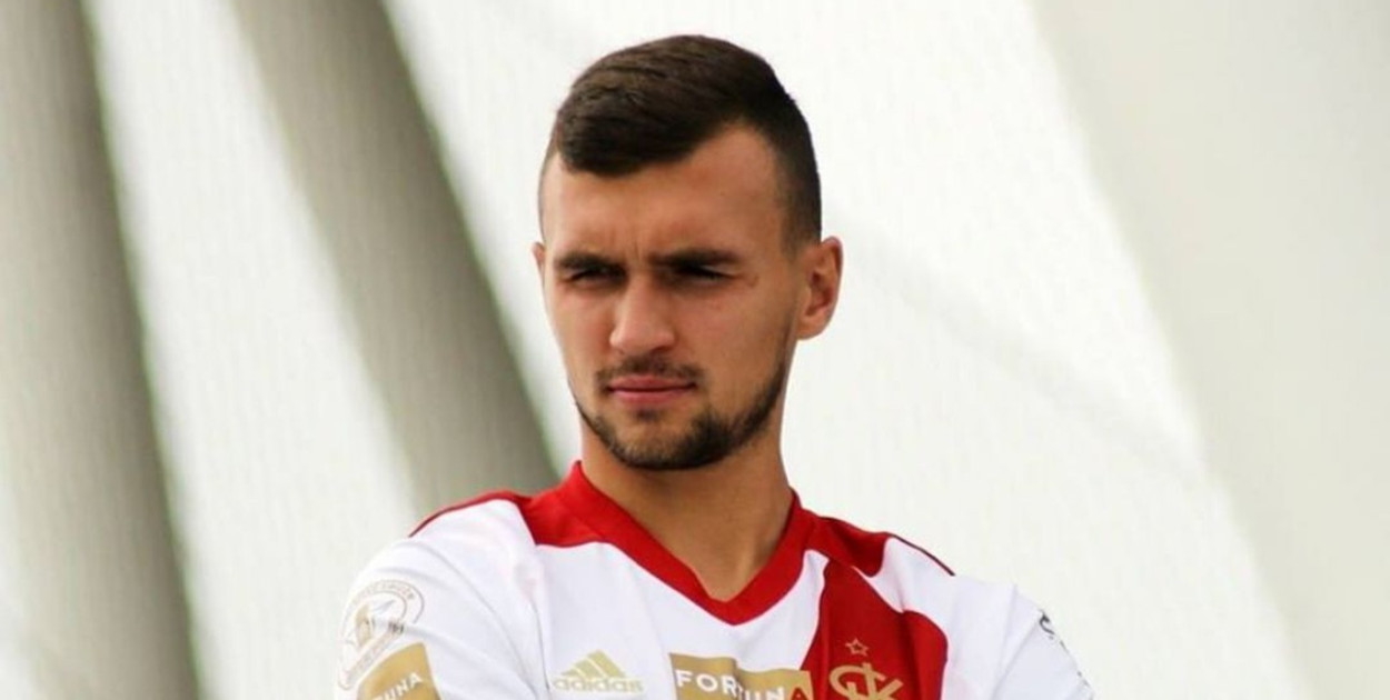 Pabianiczanin Maksymilian Rozwandowicz strzelił gola dla ŁKS II Łódź