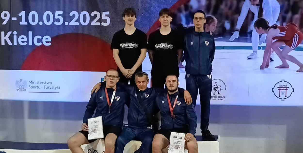 Sumici PTC Pabianice podczas zawodów w Kielcach