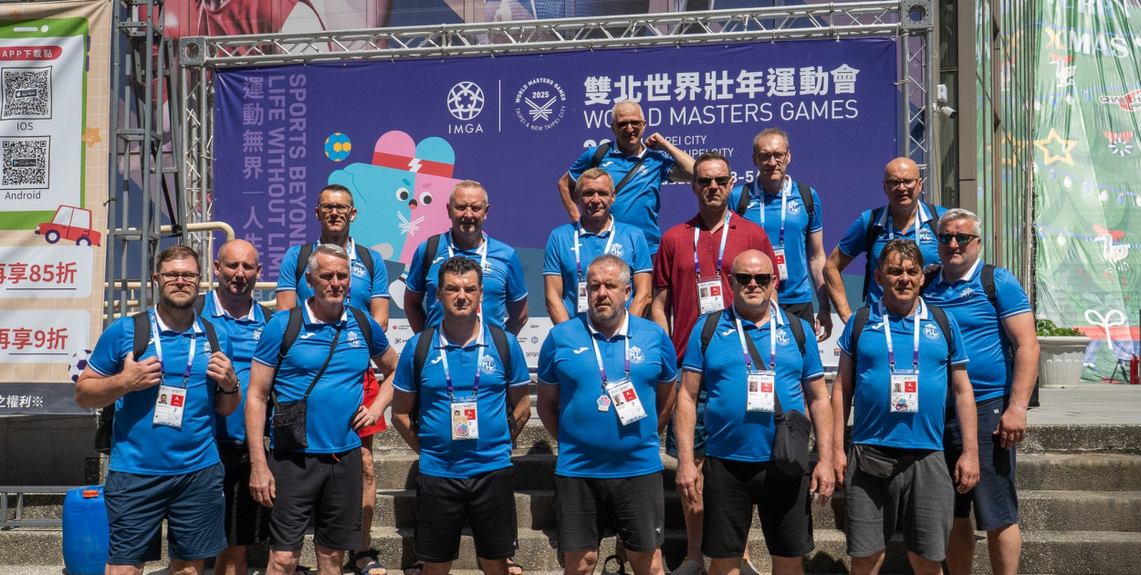 Masters Handball Team Pabianice najlepszy w World Masters Games na Tajwanie!