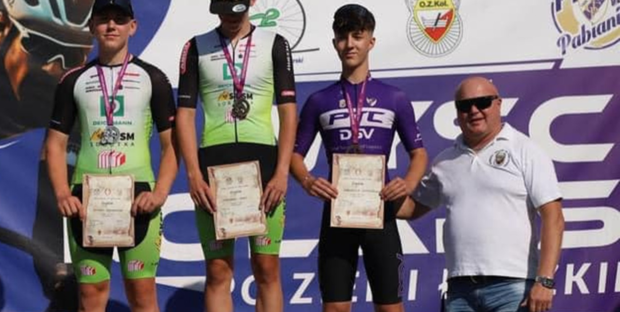 Krzysztof Szymański (PTC DSV Alpina) pojechał bardzo dobrze w Pucharze Polski w kolarstwie torowym