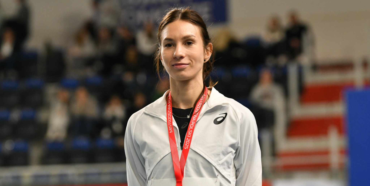 Kinga Królik (Azymut Pabianice) ustanowiła rekord życiowy w biegu na dystansie 3.000 metrów z przeszkodami