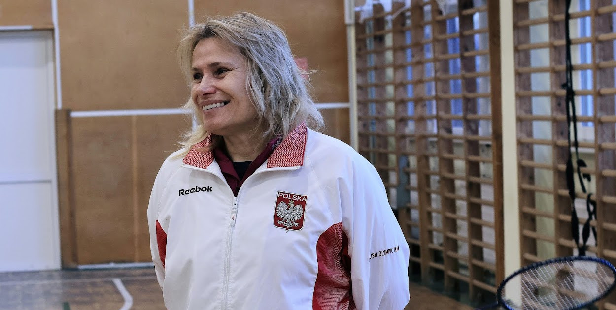 Katarzyna Krasowska (Korona Pabianice) zdobyła trzy medale w mistrzostwach Polski weteranów w badmintonie.