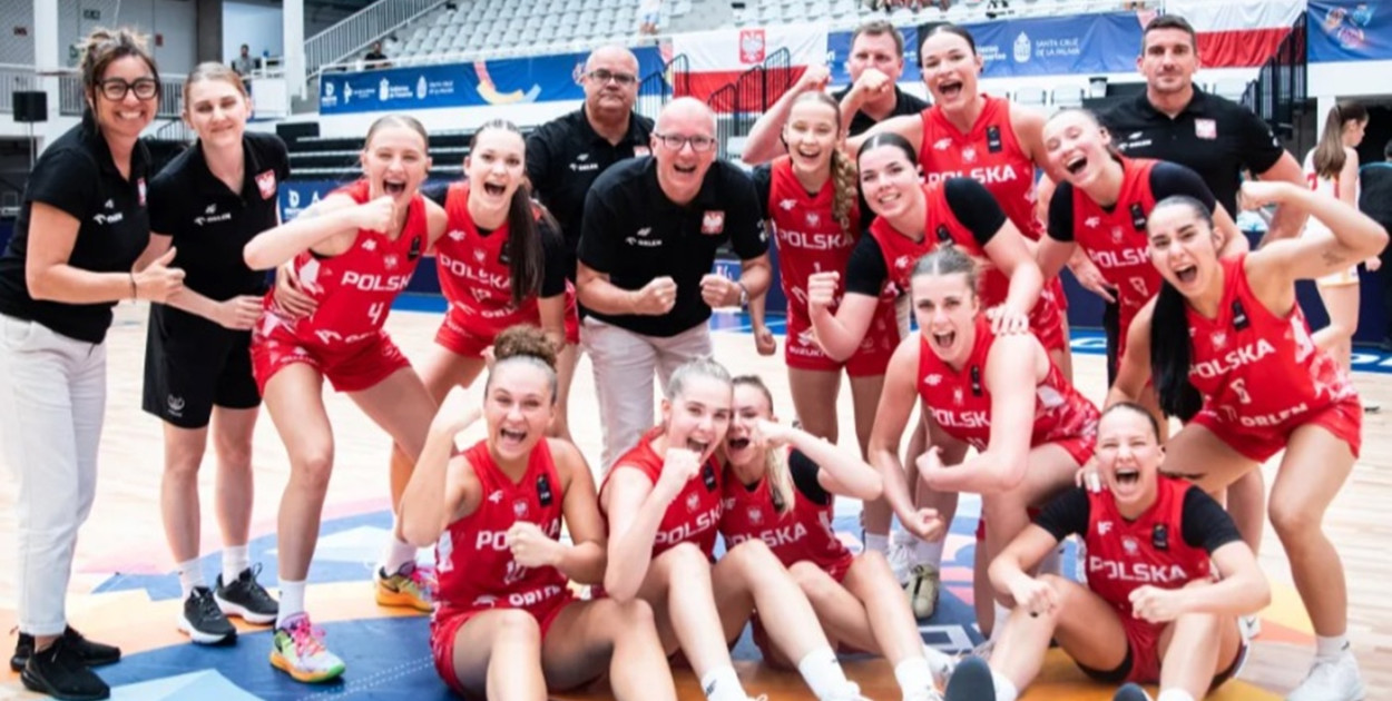 Reprezentacja Polski koszykarek zajęła 5. miejsce w mistrzostwach Europy u-18.