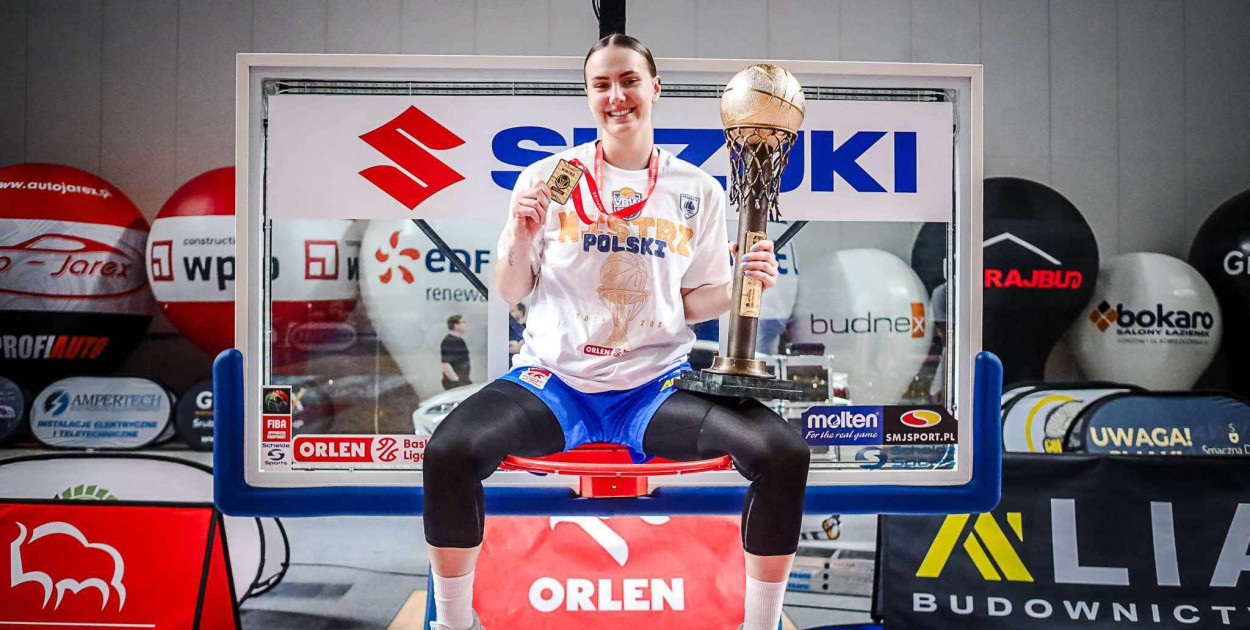 Wiktoria Stasiak, wychowanka PTK Pabianice gra w reprezentacji Polski do lat 20.
