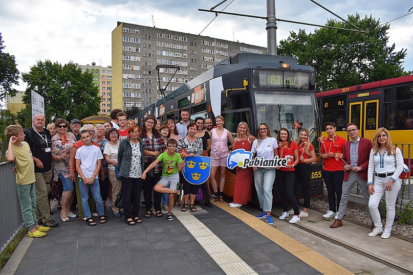 Wakacyjny Tramwaj Radia Łódź w Pabianicach