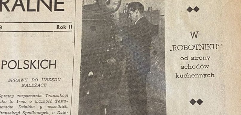 W „Robotniku” od kuchni